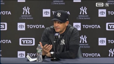 Aaron Boone on Devin Williams' appearance vs. Astros