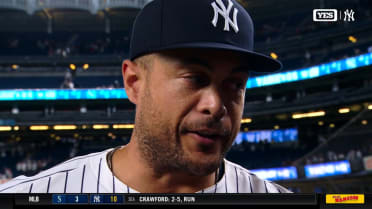 Giancarlo Stanton on the Yankees scoring 10 runs