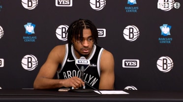 Cam Thomas on Brooklyn's competitive contest vs. Cleveland