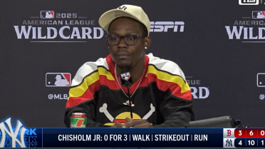Jazz Chisholm Jr. on his mindset before Game 2