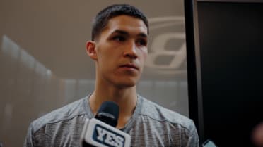 Egor Dёmin after 119-109 loss to the Raptors 