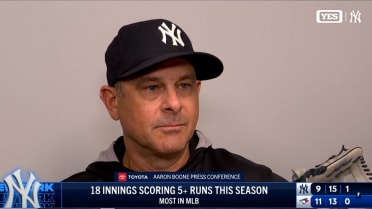Aaron Boone on the Yankees' comeback falling short