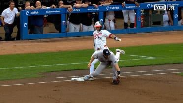 Ryan McMahon makes stellar throw to first base