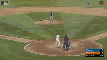 Carlos Guzman collects four hits