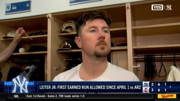 Mark Leiter Jr. on outing against the Guardians