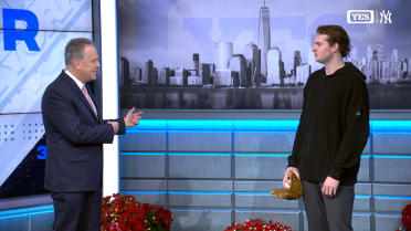 Cam Schlittler on his teammates and his upbringing