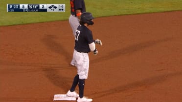 Aguilar's ground-rule double