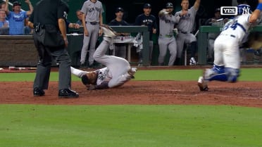 Pablo Reyes scores go-ahead run on a wild sprint to home