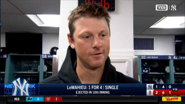 DJ LeMahieu on his close call and Judges home run