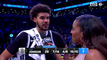 Cameron Johnson on the Nets' comeback win