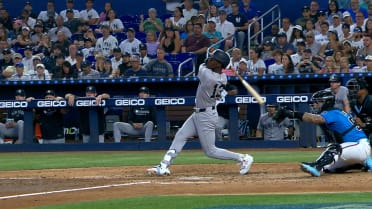 Jazz Chisholm Jr. belts a two-run homer