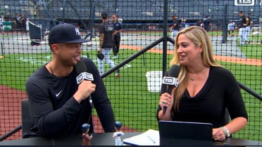 Giancarlo Stanton catches up with Meredith