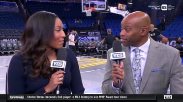 Vince Carter joins Meghan Triplett to talk about the Nets