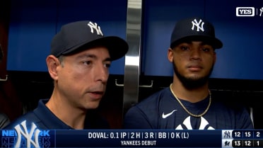 Camilo Doval on Yankee debut after loss