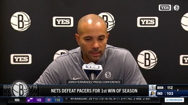 Jordi Fernández breaks down the Nets' first win of the season