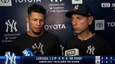 Jonathan Loáisiga on Yankees' loss to Cubs