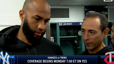 Amed Rosario on his two-run home run vs. the Red Sox