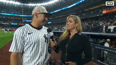 Paul Goldschmidt reacts to win over the Mets