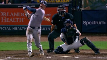 Austin Wells launches another homer in Tampa