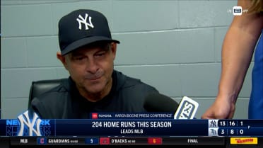Aaron Boone on the Yanks' nine homer night