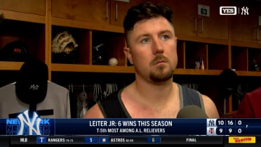 Mark Leiter Jr. on grabbing the win against the Twins