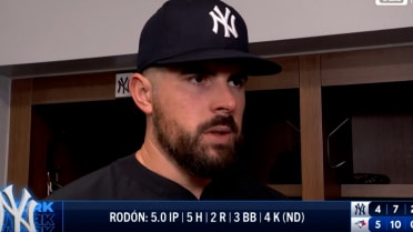 Carlos Rodón breaks down his outing in Toronto
