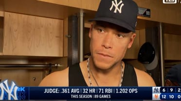Aaron Judge discusses how the Yankees can improve