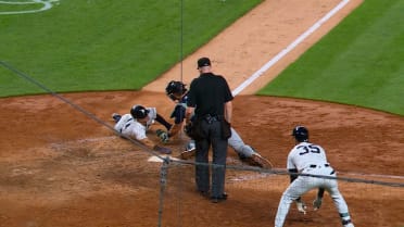 Aaron Judge brings in the game-winning run