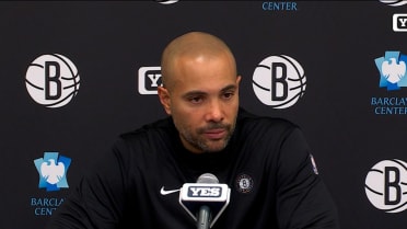Jordi Fernández after Brooklyn's 113-100 loss to the Knicks
