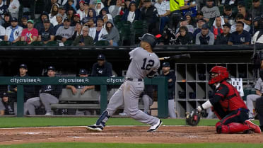 Trent Grisham hammers a grand slam to right field
