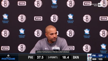 Jordi Fernández on the Nets' sixth straight loss
