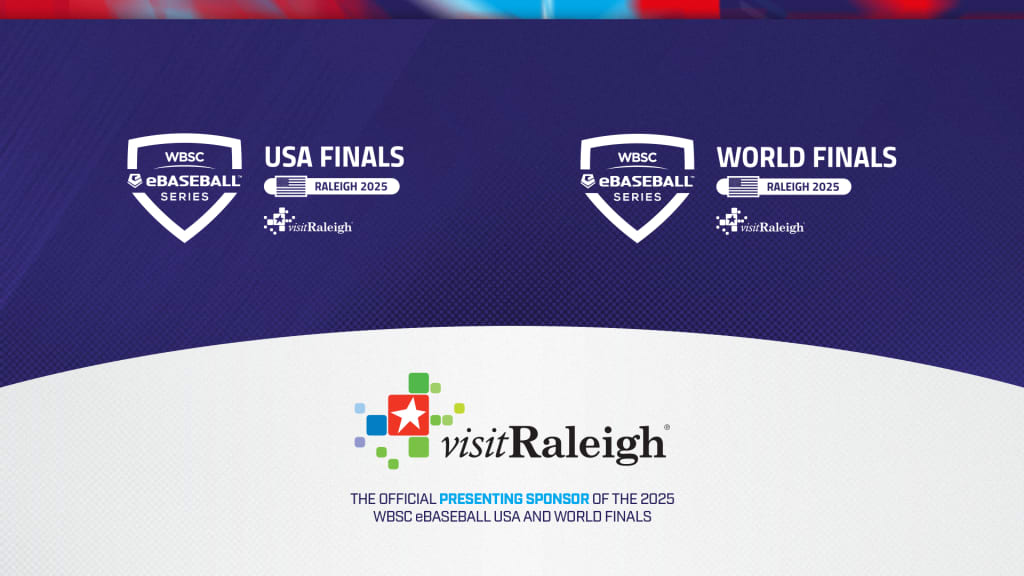 Visit Raleigh Named Presenting Sponsor for WBSC eBaseballâ„¢ USA and World Finals Series