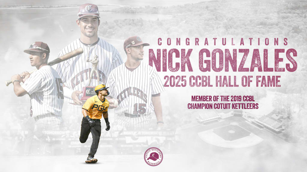 Former Kettleer Nick Gonzales inducted into CCBL HOF