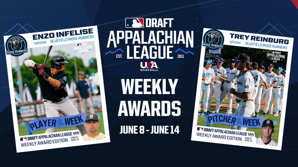 Ridge Runners sweep Appy League weekly awards