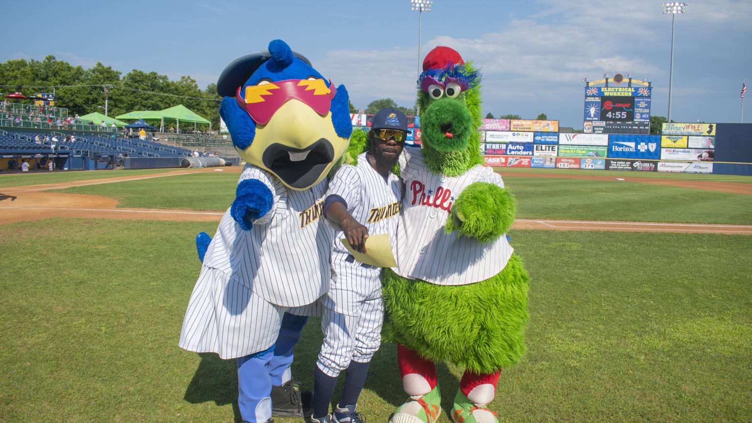Boomer the Thunderbird - Trenton Thunder Mascot | Trenton