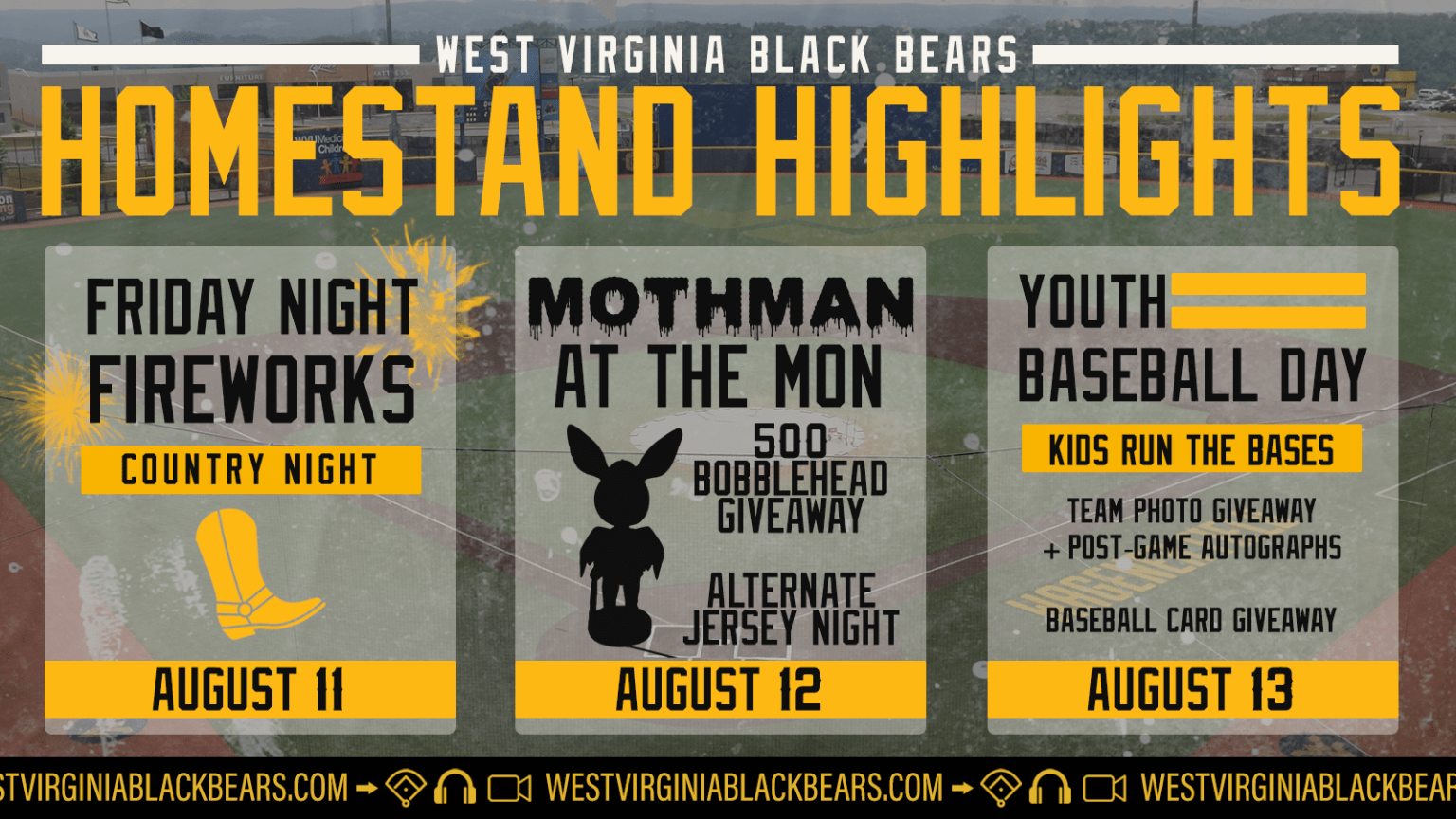 WV Black Bears debut Mothman jerseys