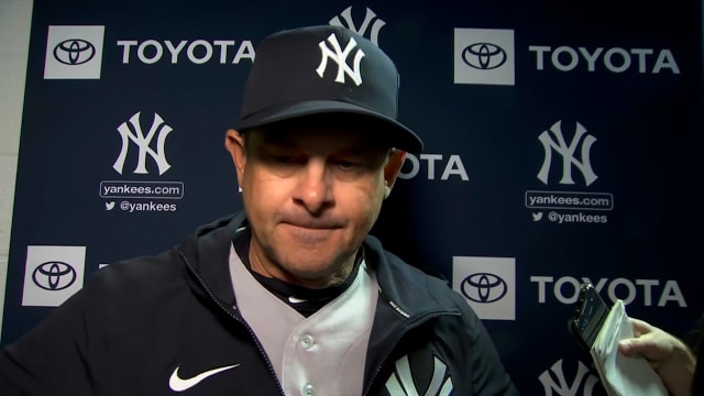 Aaron Boone Speaks Following Yankees' Loss To Orioles | 04/08/2023 ...