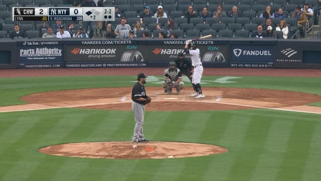 Kyle Higashioka's RBI double, 06/08/2023