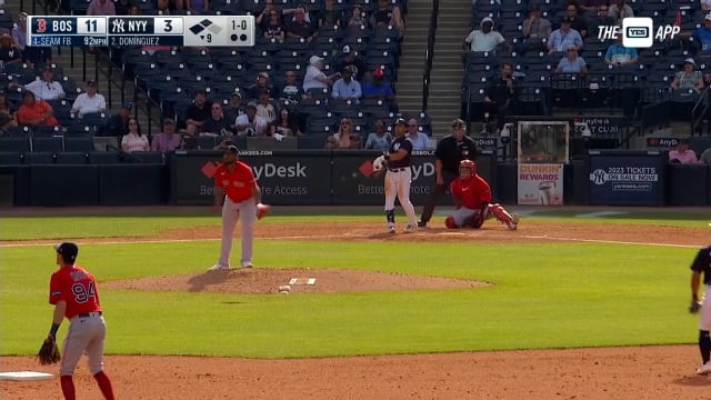 Jasson Domínguez's three hit game, 07/30/2023