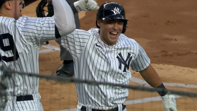 SEE IT: Yankees' Anthony Volpe hits first career home run