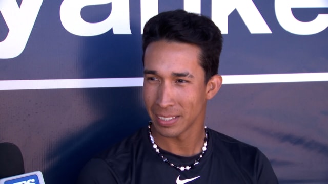 Oswaldo Cabrera talks super-utility role preparation 03/11/2023 YES