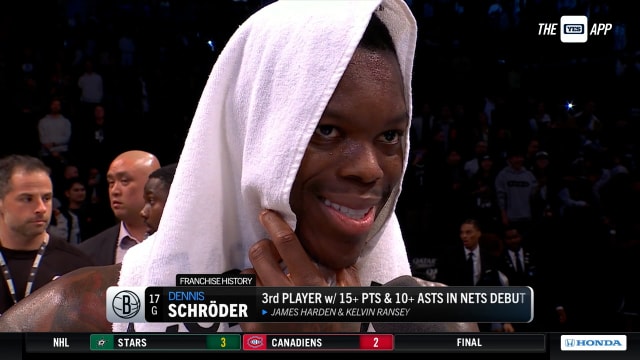 Dennis Schröder on his phenomenal Nets' debut | 02/11/2024 | YES Network