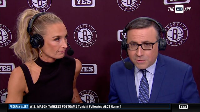 Ian Eagle and Sarah Kustok on Nets' Opening Night loss | 10/20/2022 ...