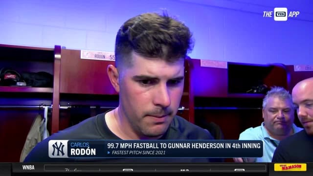 Carlos Rodón on his pitching performance | 07/14/2024 | YES Network