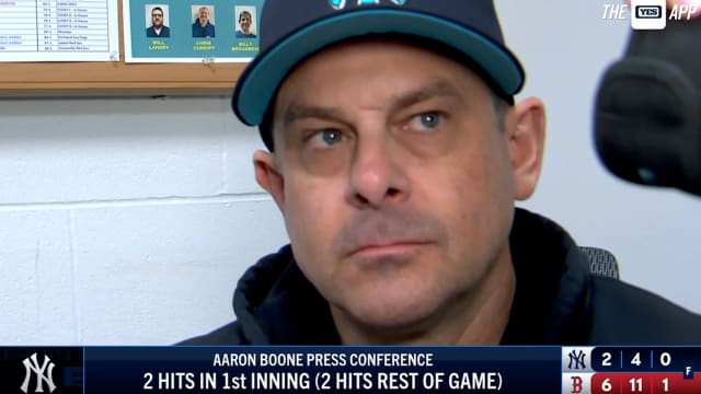 Aaron Boone on 6-1 loss, 04/21/2023