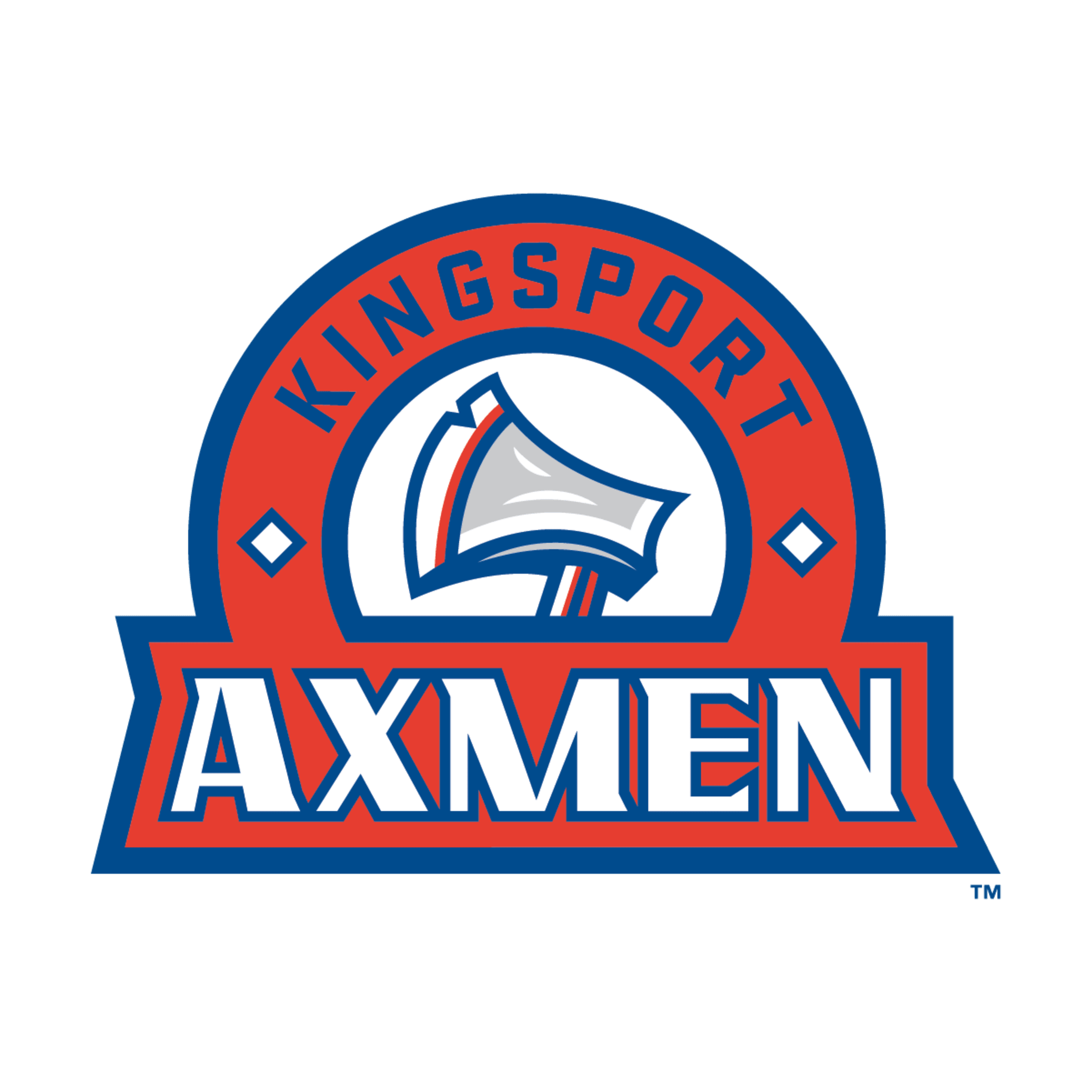 Logo of the Kingsport Axmen