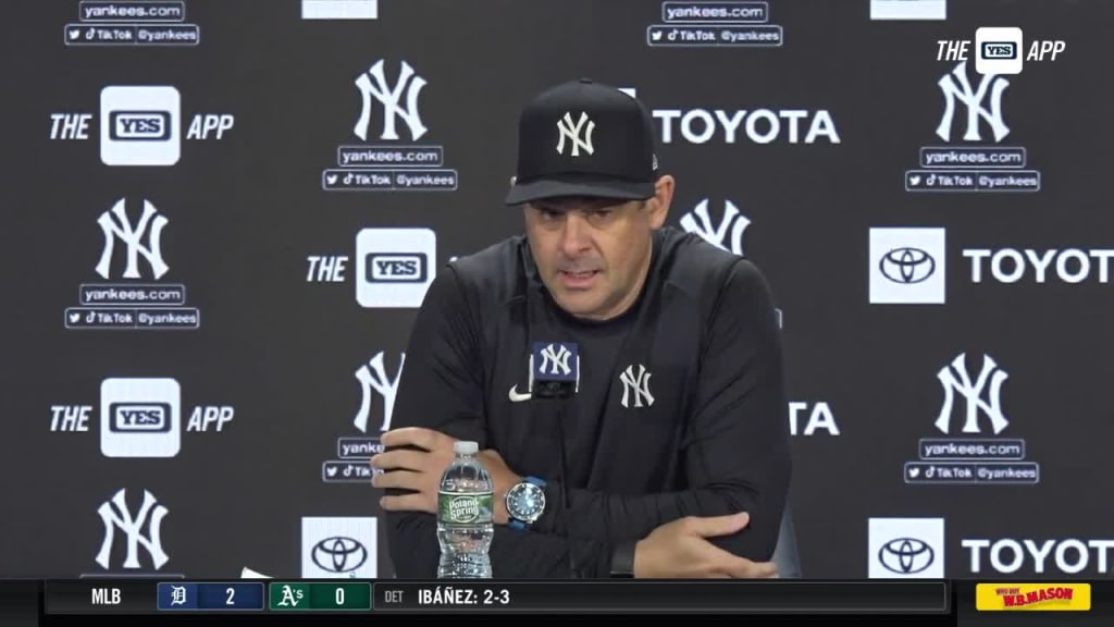 Aaron Boone After Yankees Seventh Straight Loss: 'We're Sick Animals