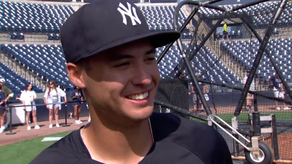 Anthony Volpe talks about making Yankees' Opening Day roster
