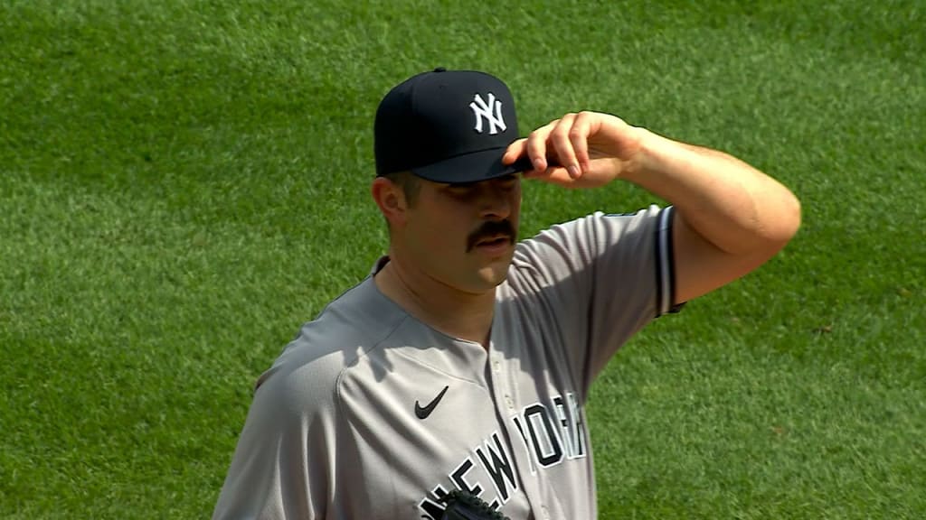 Carlos Rodón's first Yankee strikeout, 07/08/2023