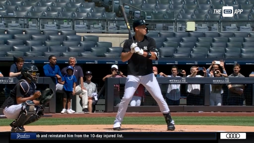 Judge takes batting practice, 07/16/2023